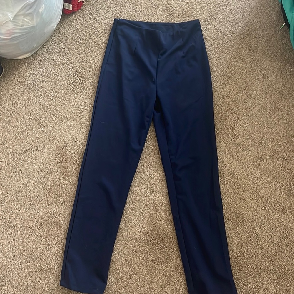 Blue trousers!